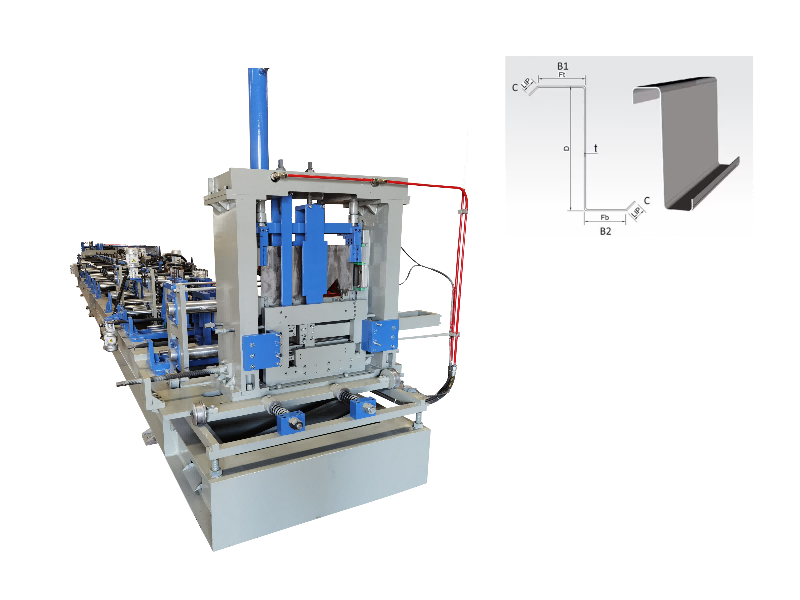 Z Purlin Roll Machina formans